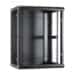 15U wandkast met glazen deur 600x600x770mm (BxDxH) - Afbeelding 4